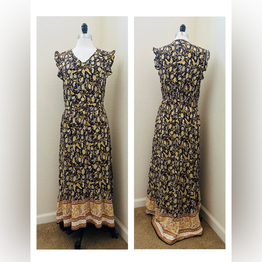Pretty Garden Maxi Dress - Size XL